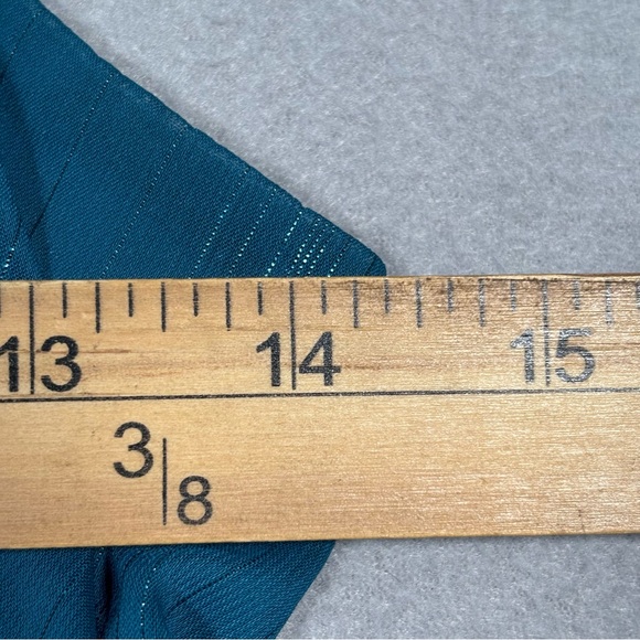 Ally B. Babydoll Sleeveless Tank Top Women's Small Turquoise Shimmer Flowy Y2k - Picture 2 of 9